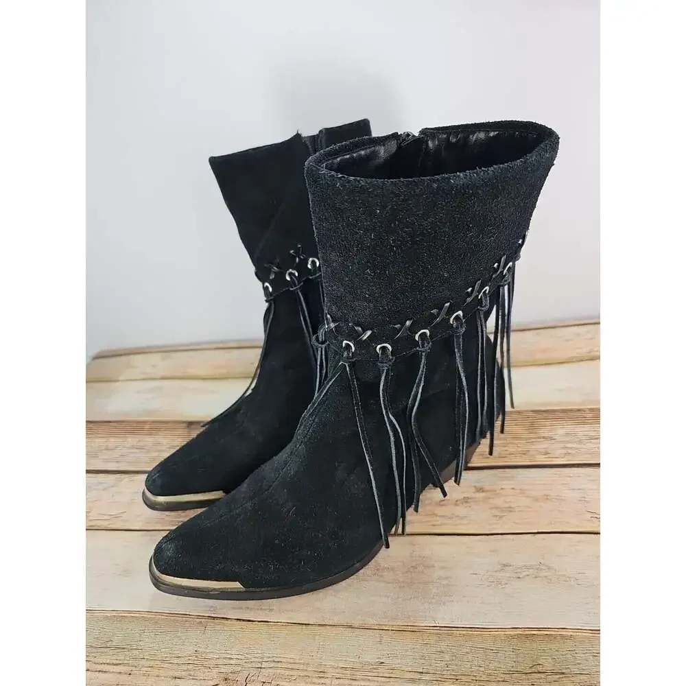 N/A black fringe